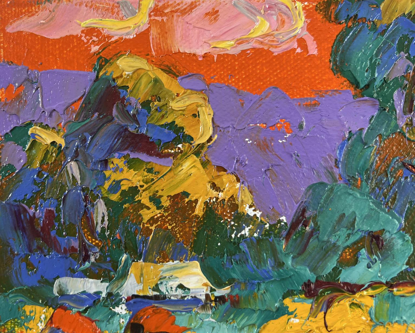 Vibrant Noon on the Field oil painting by Oleksiy Ivanyuk