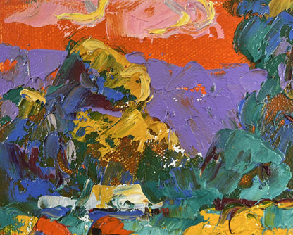 Vibrant Noon on the Field oil painting by Oleksiy Ivanyuk
