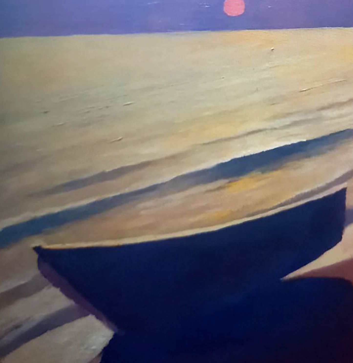 Oil painting Evening on the shore by Alexander Strashevich