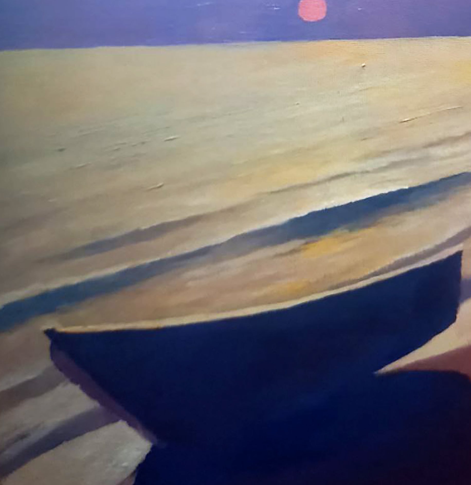 Oil painting Evening on the shore by Alexander Strashevich