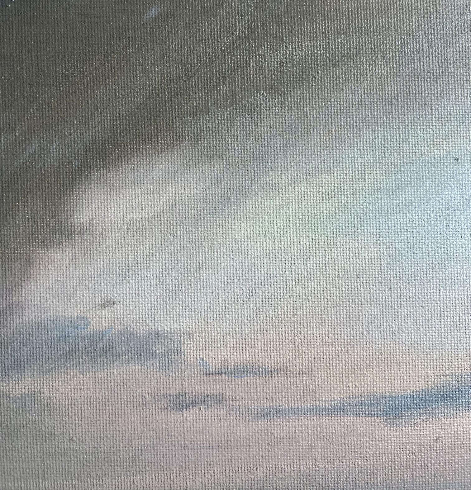 Oil painting A storm is coming by Tatyana Derdey ethereal clouds