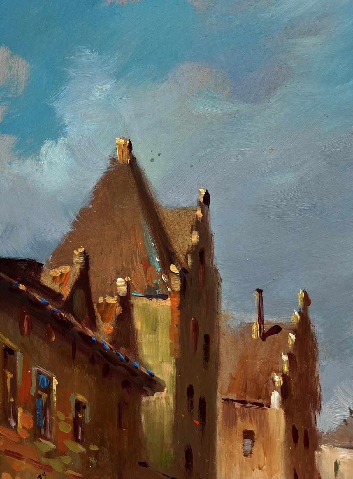 Oil painting of old Venice street by Yuriy Suprunchuk