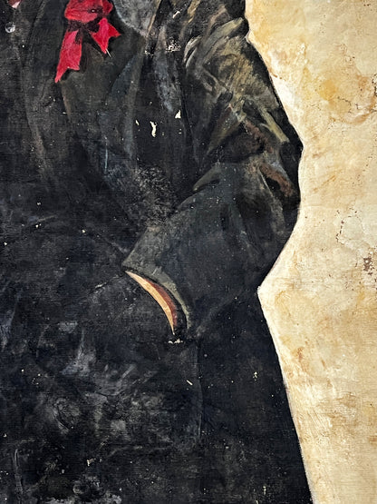 Oil painting Portrait of Lenin Konstantin Filatov