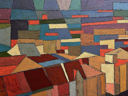 Oil painting Abstract Cityscape Serhiy Kovalev