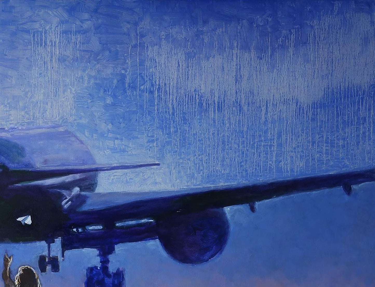 Oil painting Flight to the sky Anatoly Varvarov