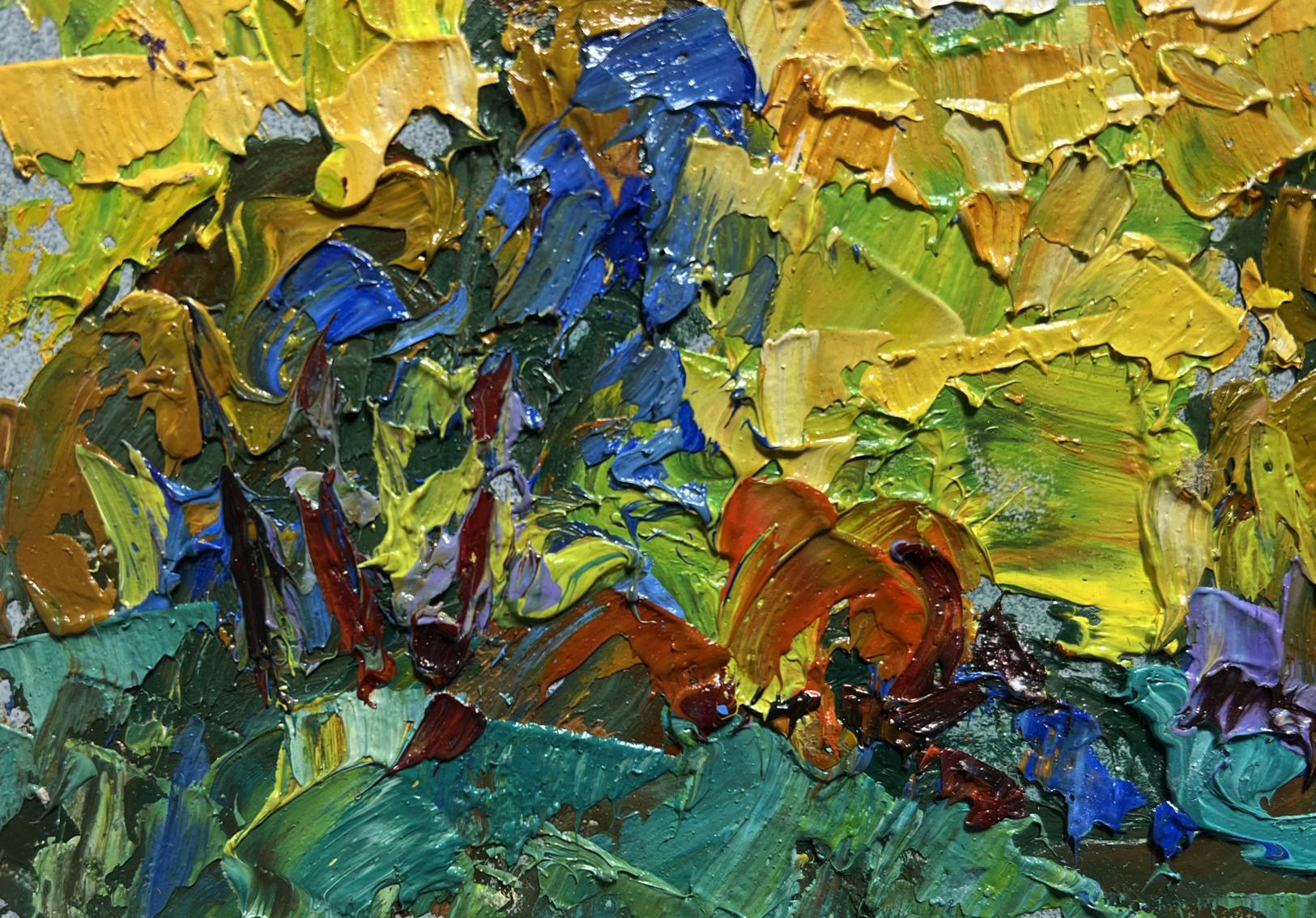 Vibrant impressionist oil painting Sunny summer day by Oleksiy Ivanyuk