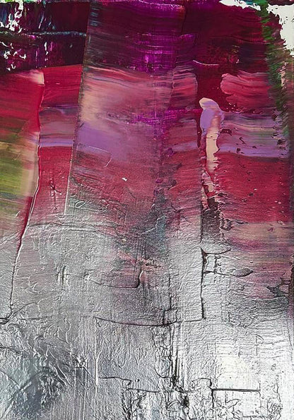 Abstract Mirror of the Soul acrylic painting by Olga Melezhik