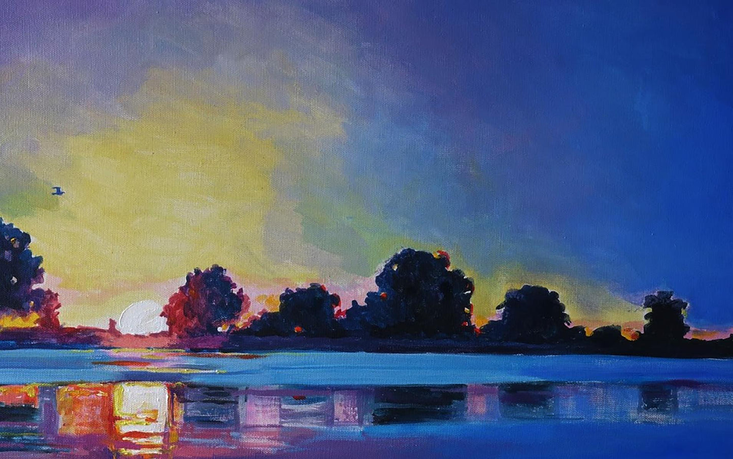 Oil painting Dialogue with silence Anatoly Varvarov
