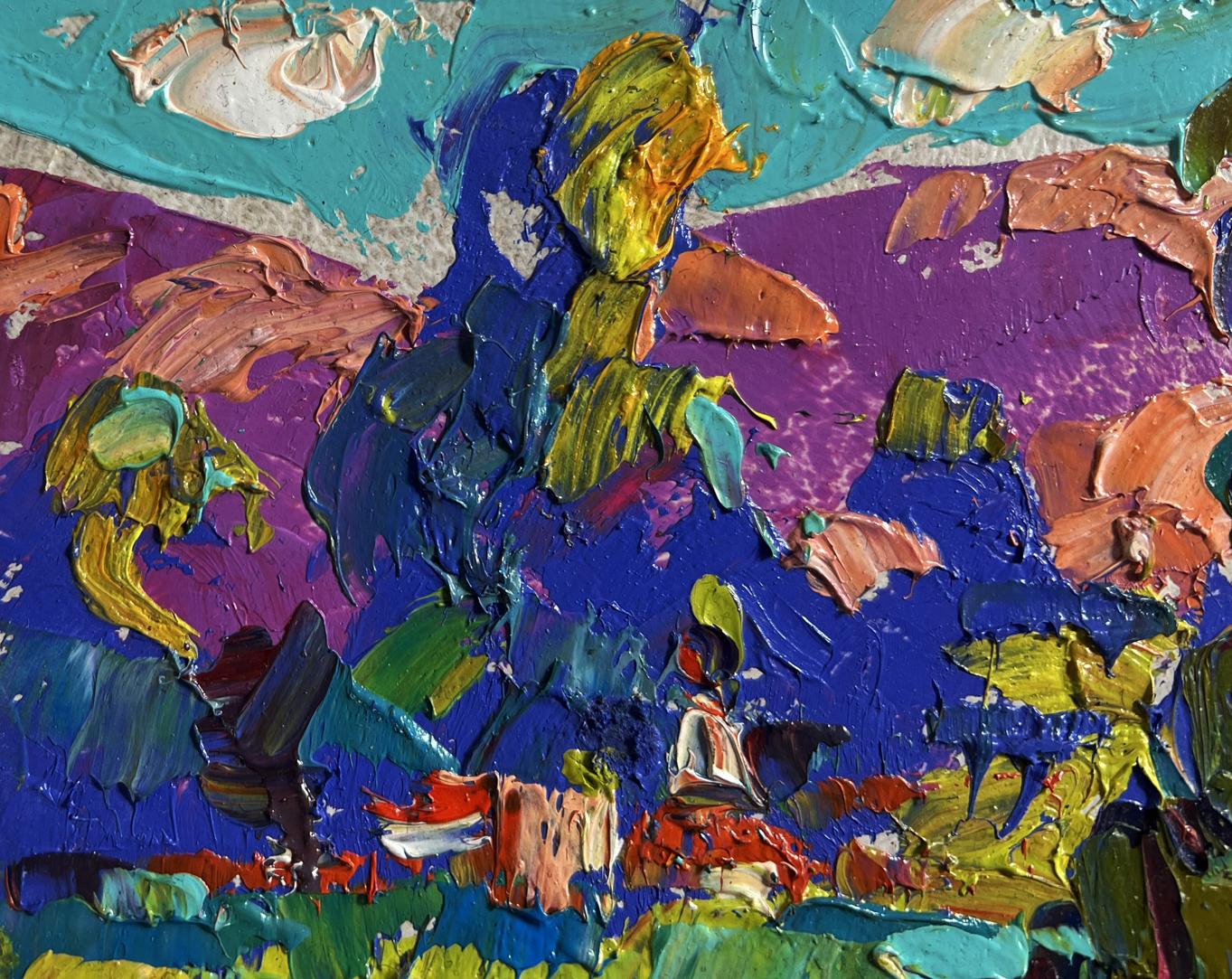 Vibrant Fresh Summer Morning oil painting by Oleksiy Ivanyuk
