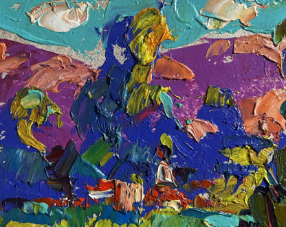 Vibrant Fresh Summer Morning oil painting by Oleksiy Ivanyuk