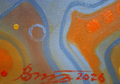 Oil painting Colour movement Sergey Voichenko