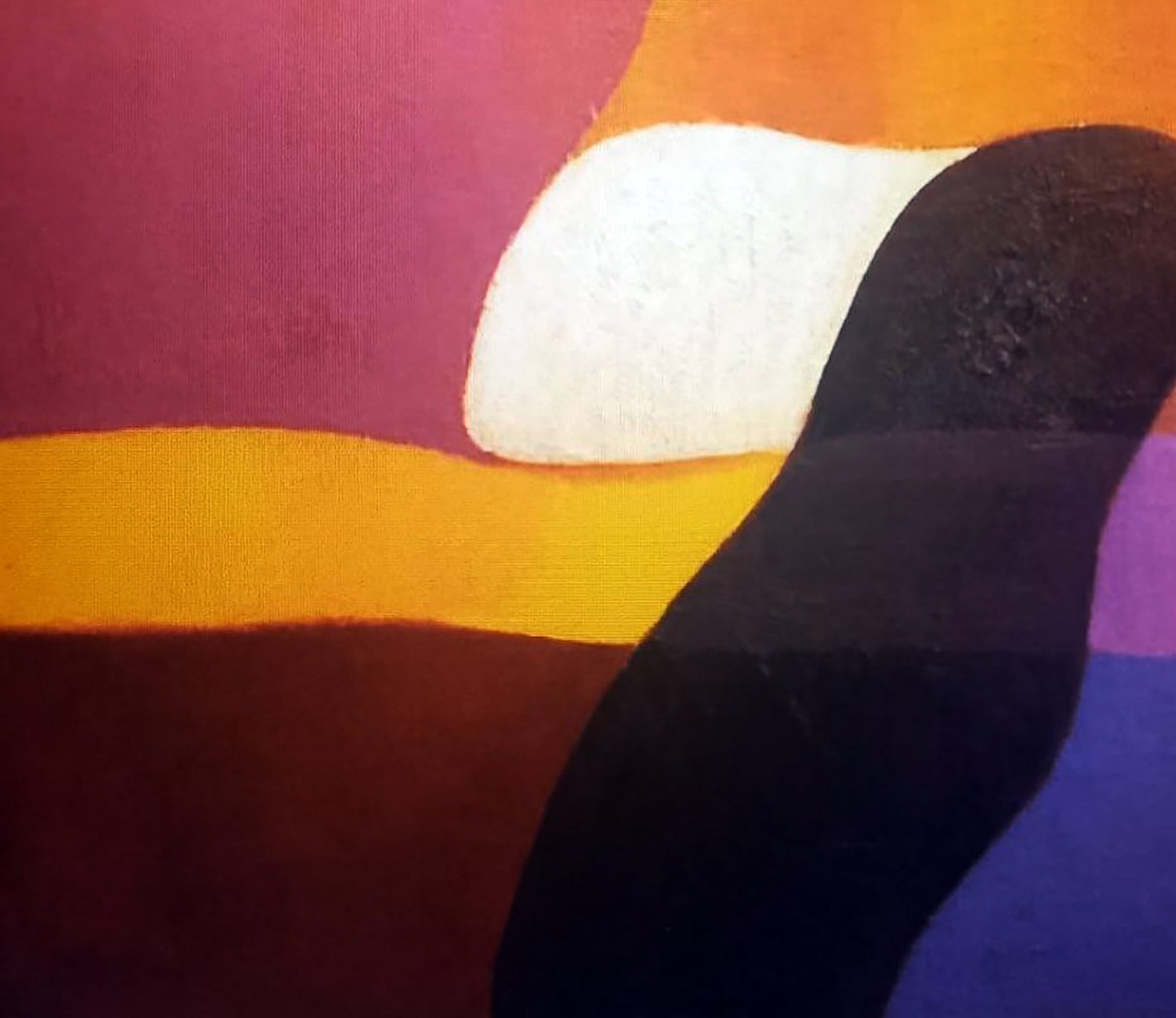 Oil painting Plasticity of lines by Alexander Strashevich in vibrant hues