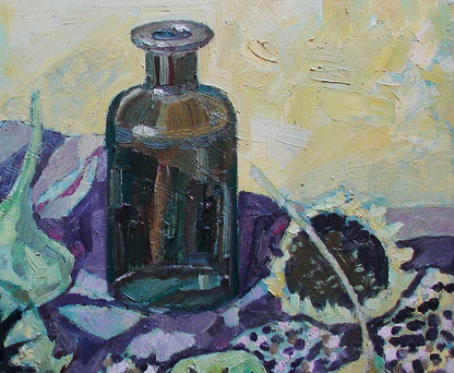 Oil painting Still life with dormouse Tatyana Shulyak