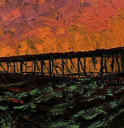 Oil painting Landscape expressionism Serhiy Kovalev Buy 