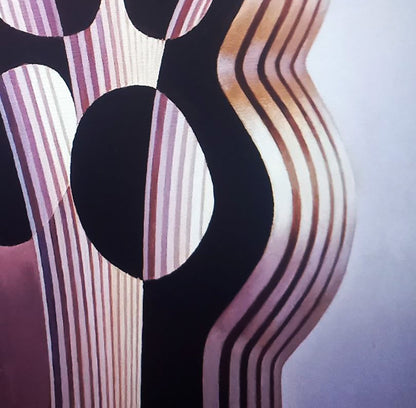 Oil painting Ribbon by Alexander Strashevich with bold black circles