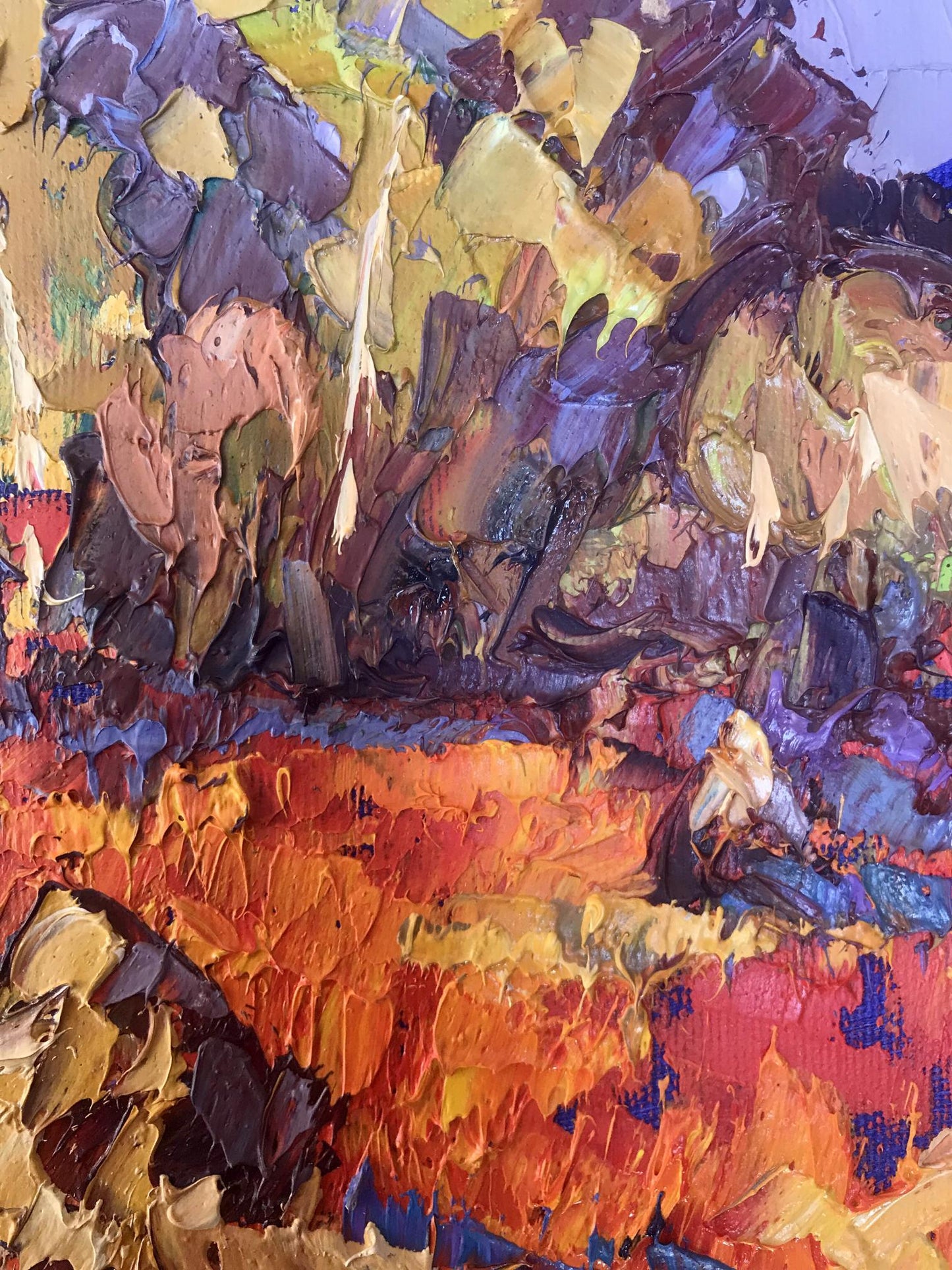 Crimson Stubble brought to life through oil paint by Alex Ivanyuk