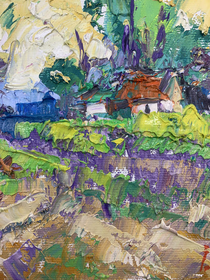 Summer Village landscape 