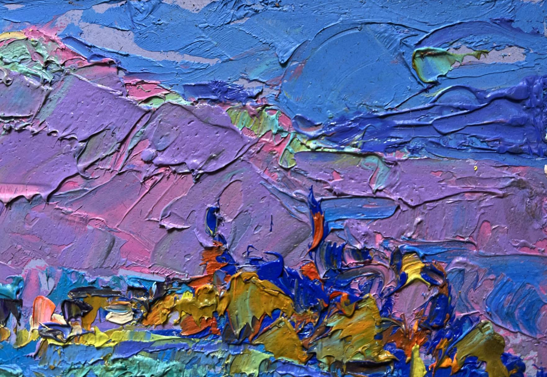 Vibrant Twilight in the Mountains oil painting by Oleksiy Ivanyuk