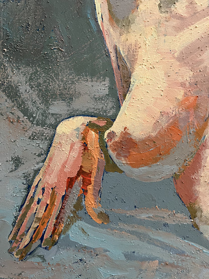 Acrylic painting expressionism Serhiy Kovalev