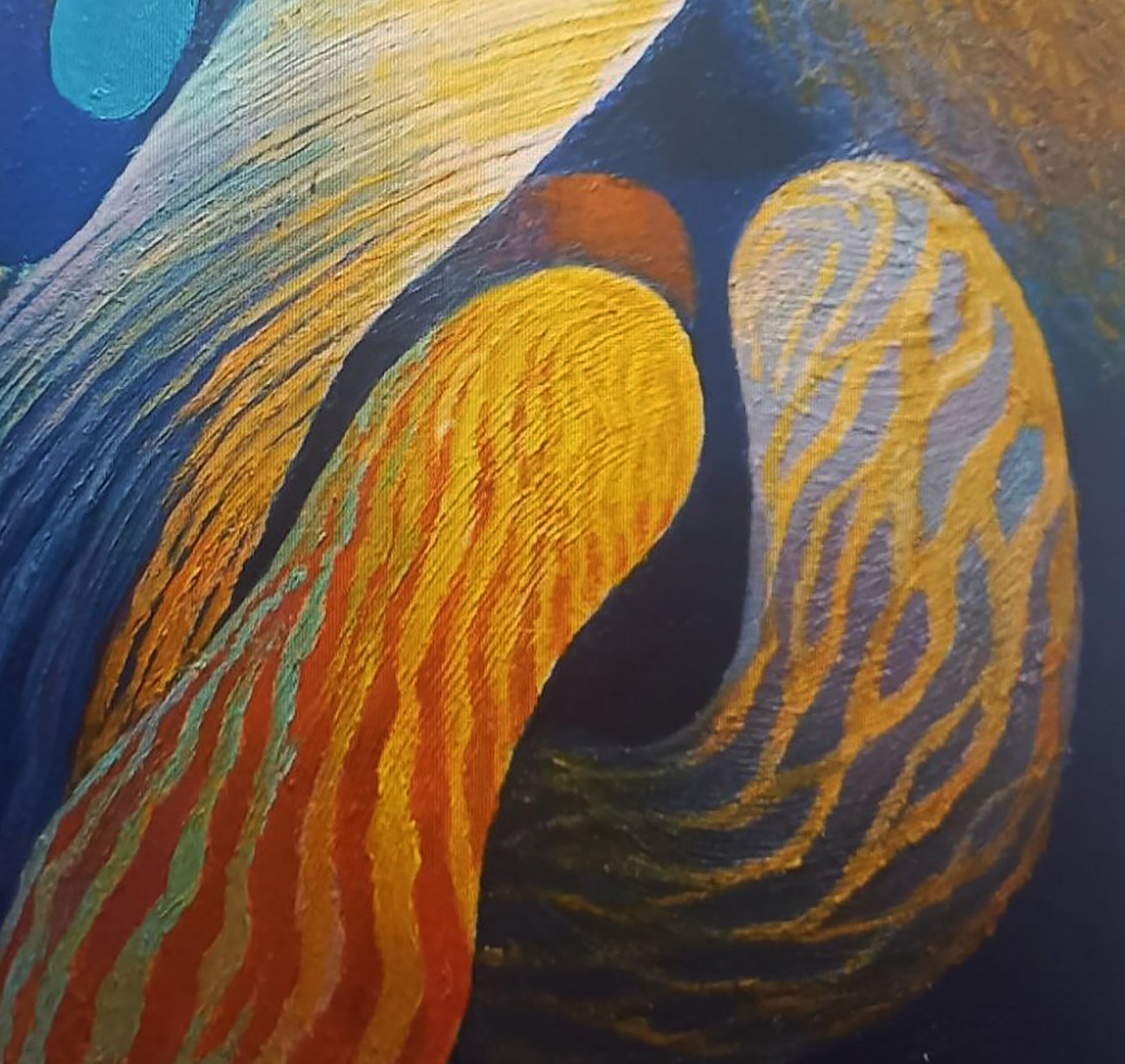 Vibrant Under the Water oil painting by Alexander Strashevich