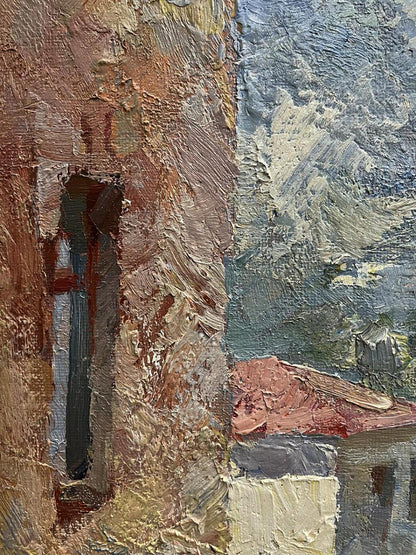 Oil painting Summer Cityscape Arsen Rustamov Buy 