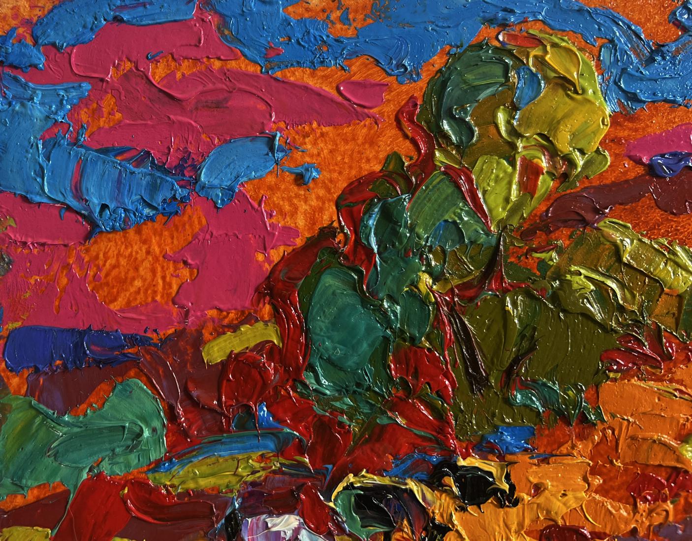Vibrant Colors of Autumn oil painting by Oleksiy Ivanyuk