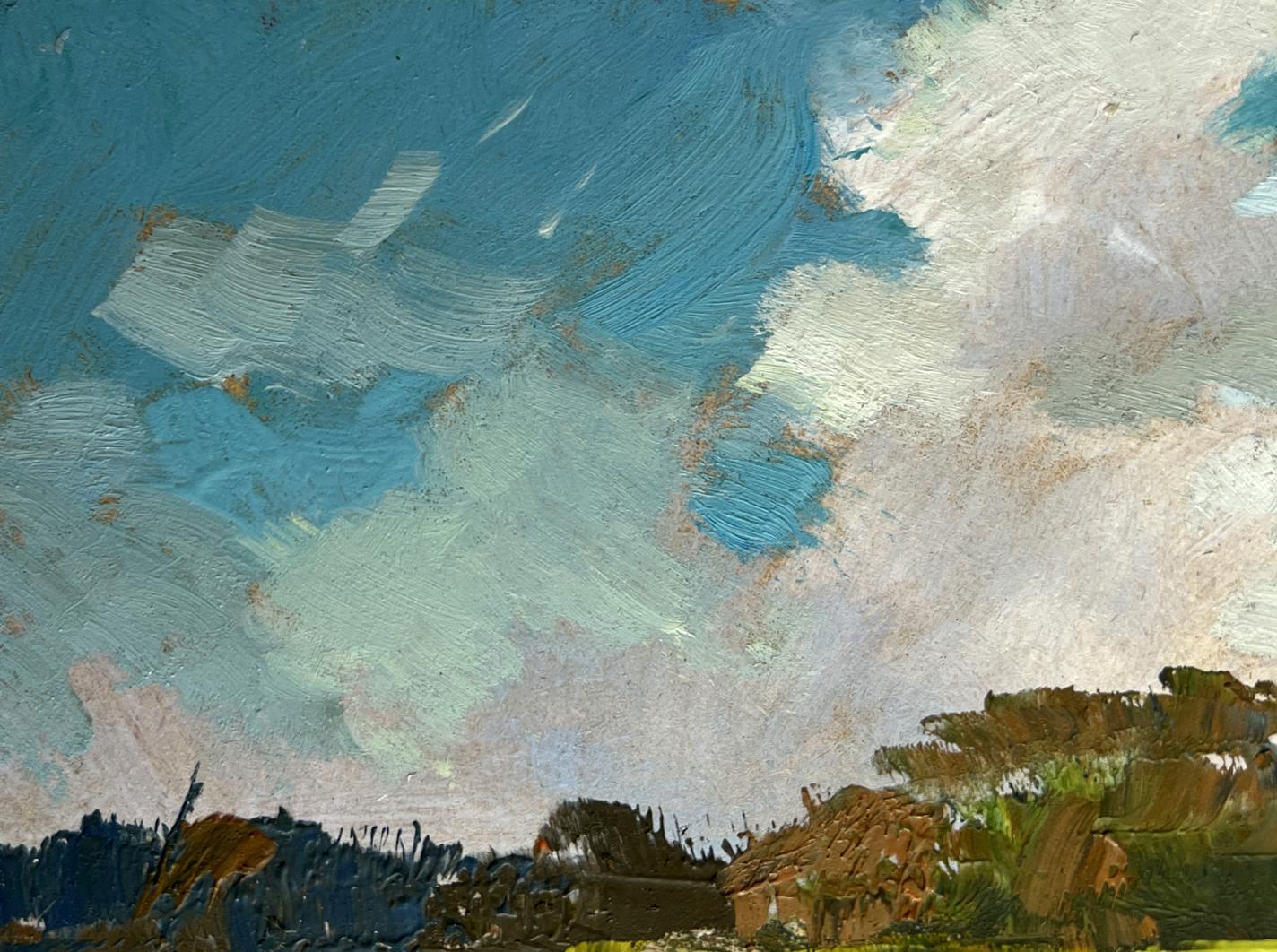 Oil painting Summer harmony of water and sky by Yuriy Suprunchuk