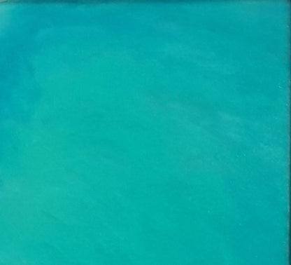 Oil painting The silence of the depths of the seabed by Vasily Korkishko on teal textured surface