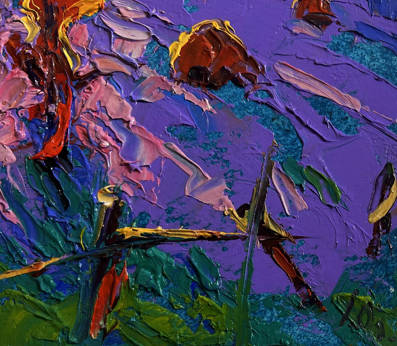 Vibrant Cool Autumn Evening oil painting by Oleksiy Ivanyuk