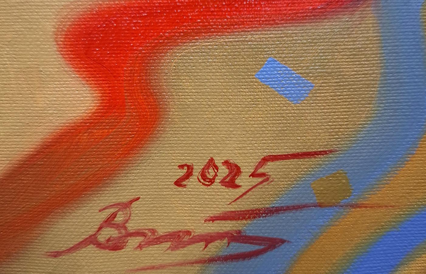 Oil painting Red Cardinal Sergey Voichenko