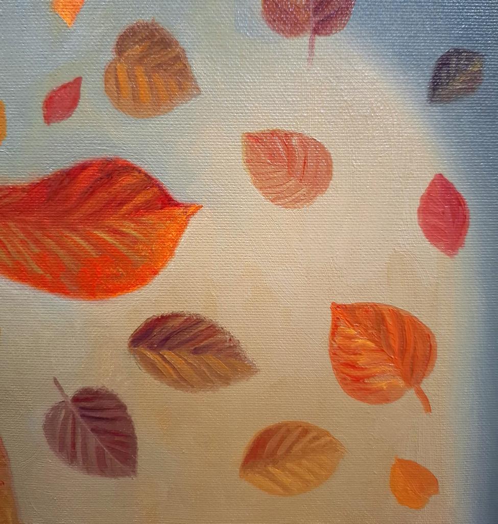 Oil painting Invisible Among the Foliage Sergey Voichenko