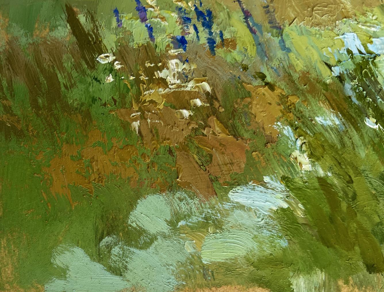 Oil painting On the summer flower meadows by Yuriy Suprunchuk