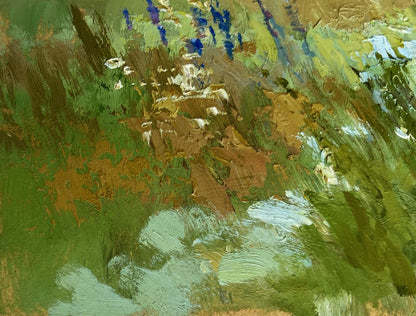 Oil painting On the summer flower meadows by Yuriy Suprunchuk