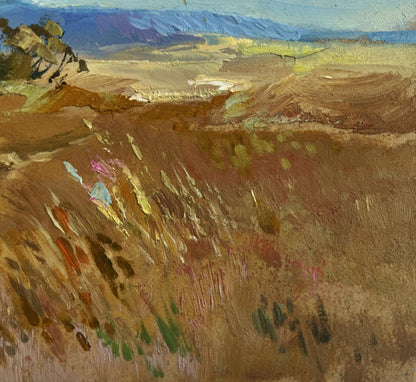 Oil painting Comfort on the edge of the field by Yuriy Suprunchuk