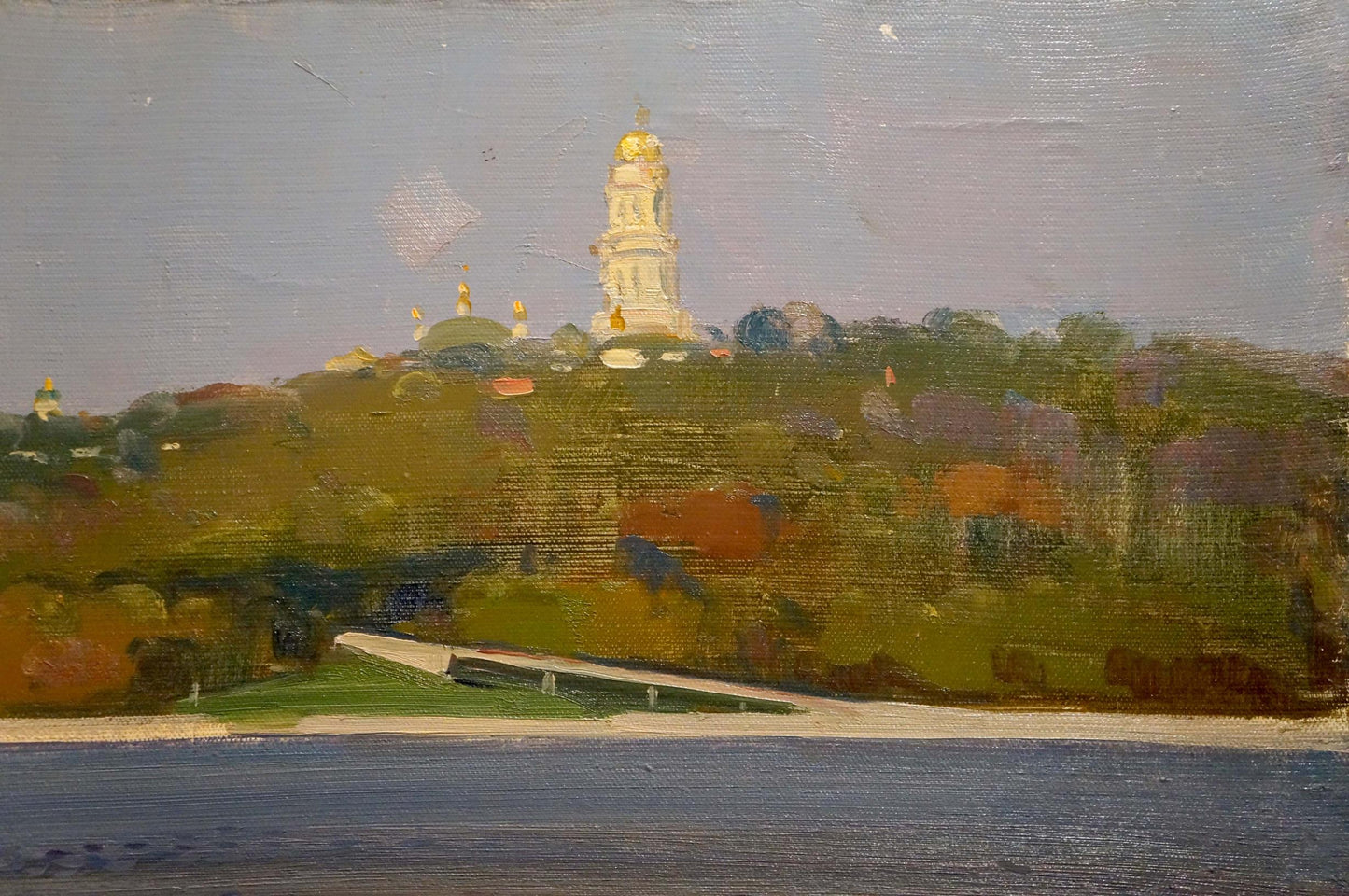 Oil painting of Kiev-Pechersk Lavra by Strelov Arkady Efimovich