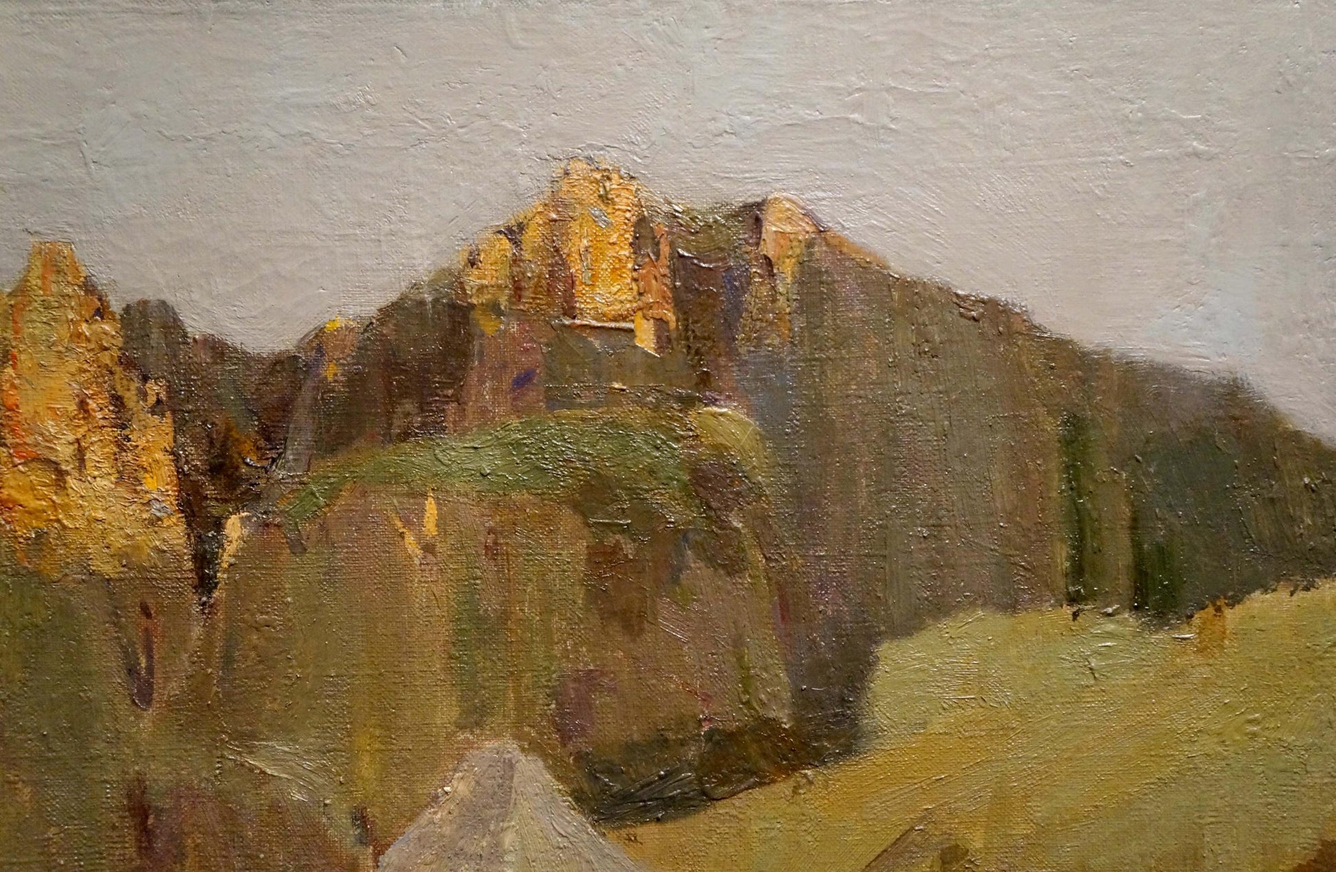 Oil painting Morning in Castropol by Strelov Arkady Efimovich
