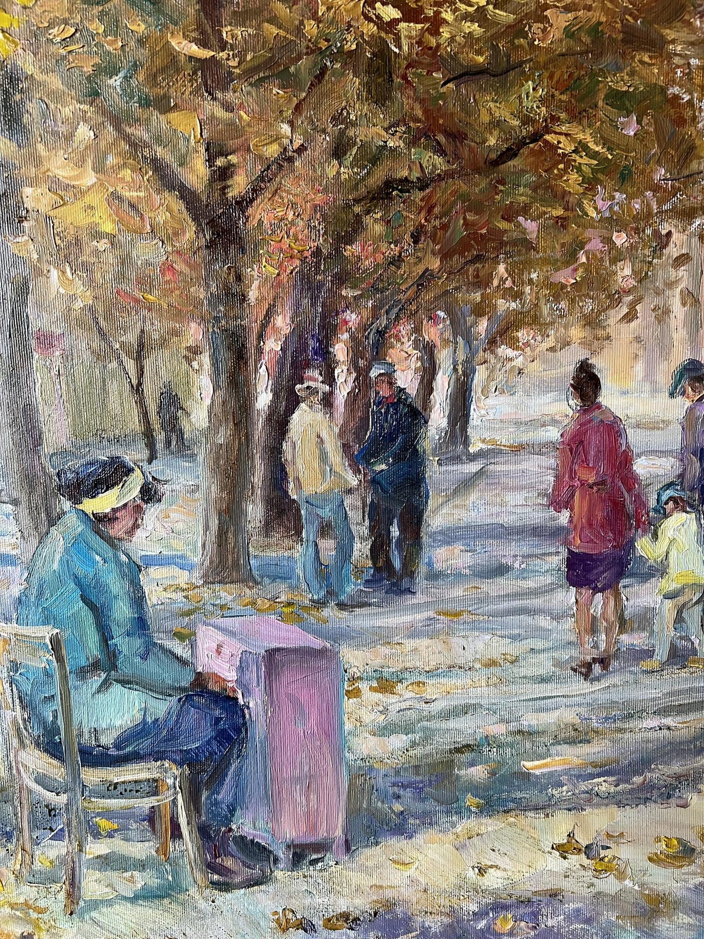 Oil painting Autumn