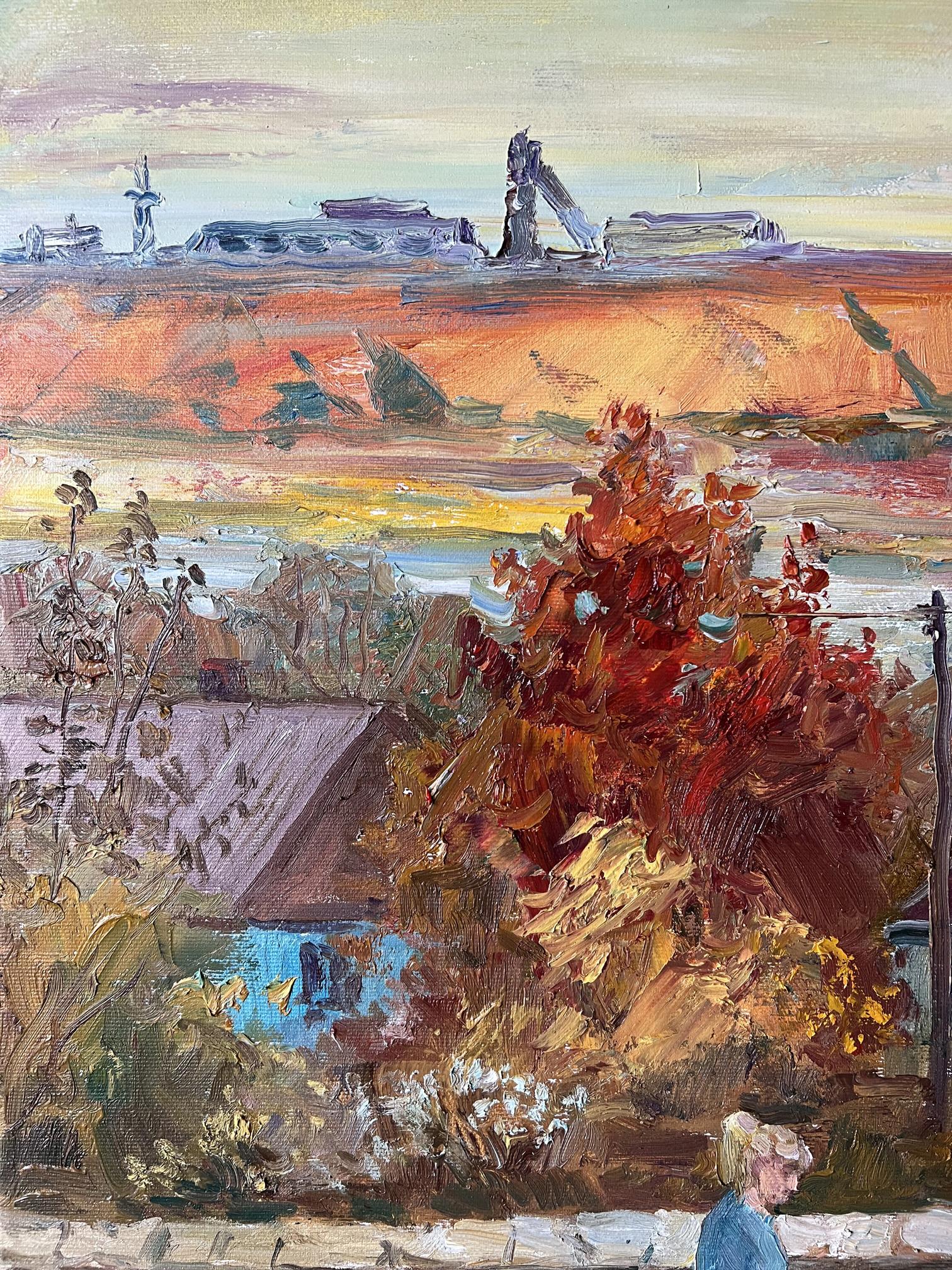 Oil painting Autumn 