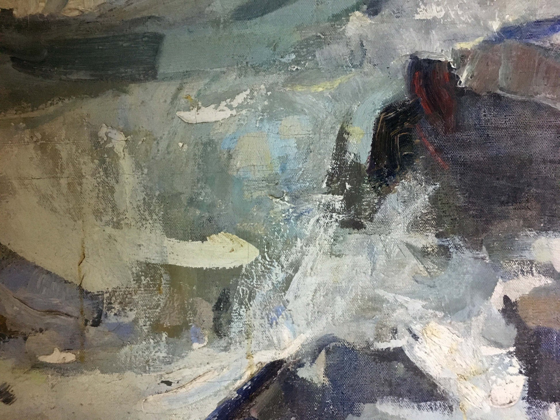 Abstract oil painting Sea Breeze by Zakharov Fedor Zakharovich