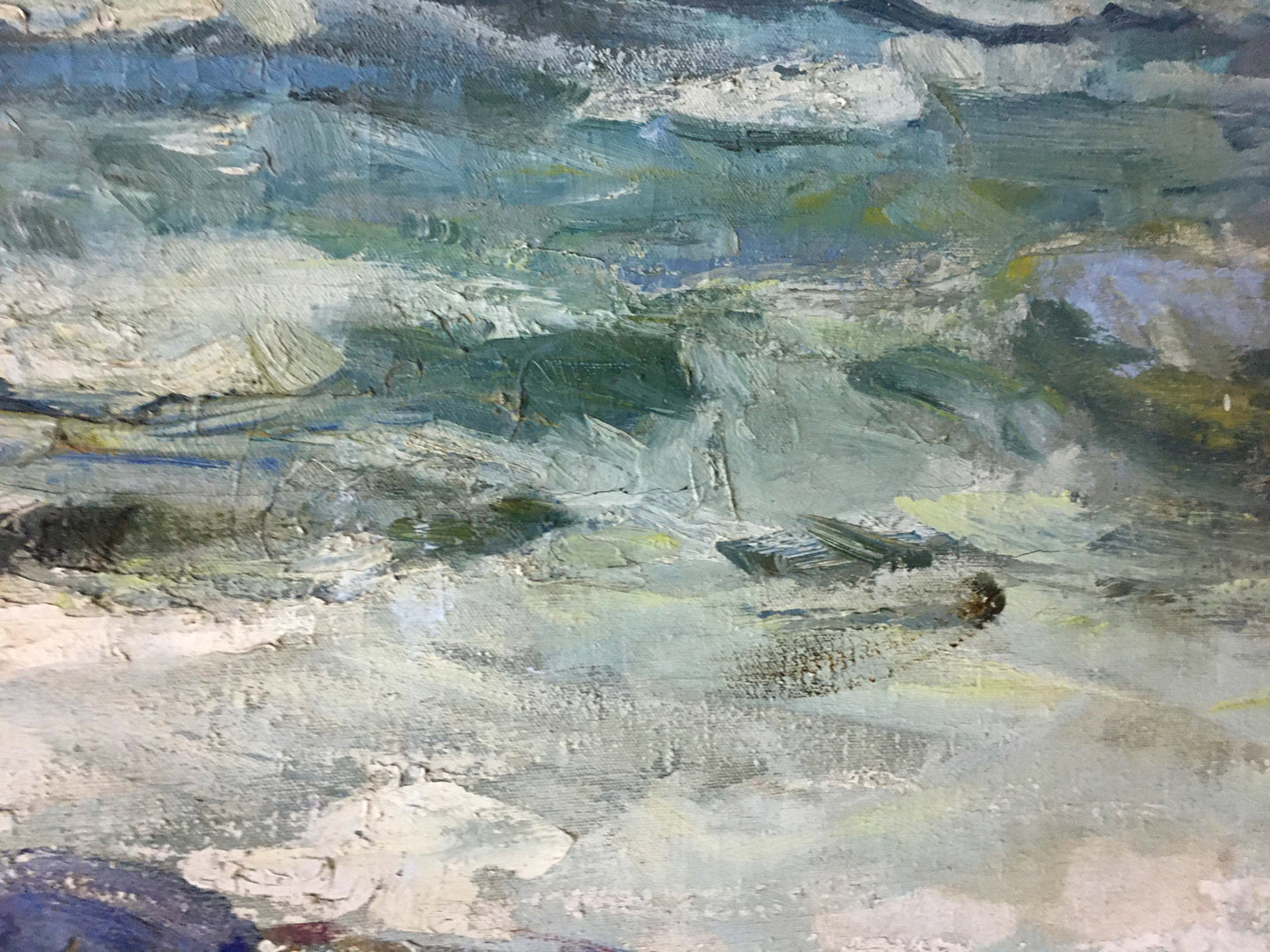 Abstract oil painting Sea Breeze by Zakharov Fedor Zakharovich