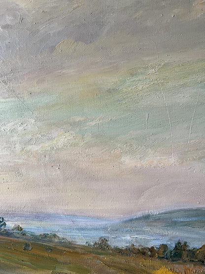 Oil Painting Autumn Nature Landscape 