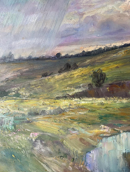 Oil Painting countryside Nature Landscape 