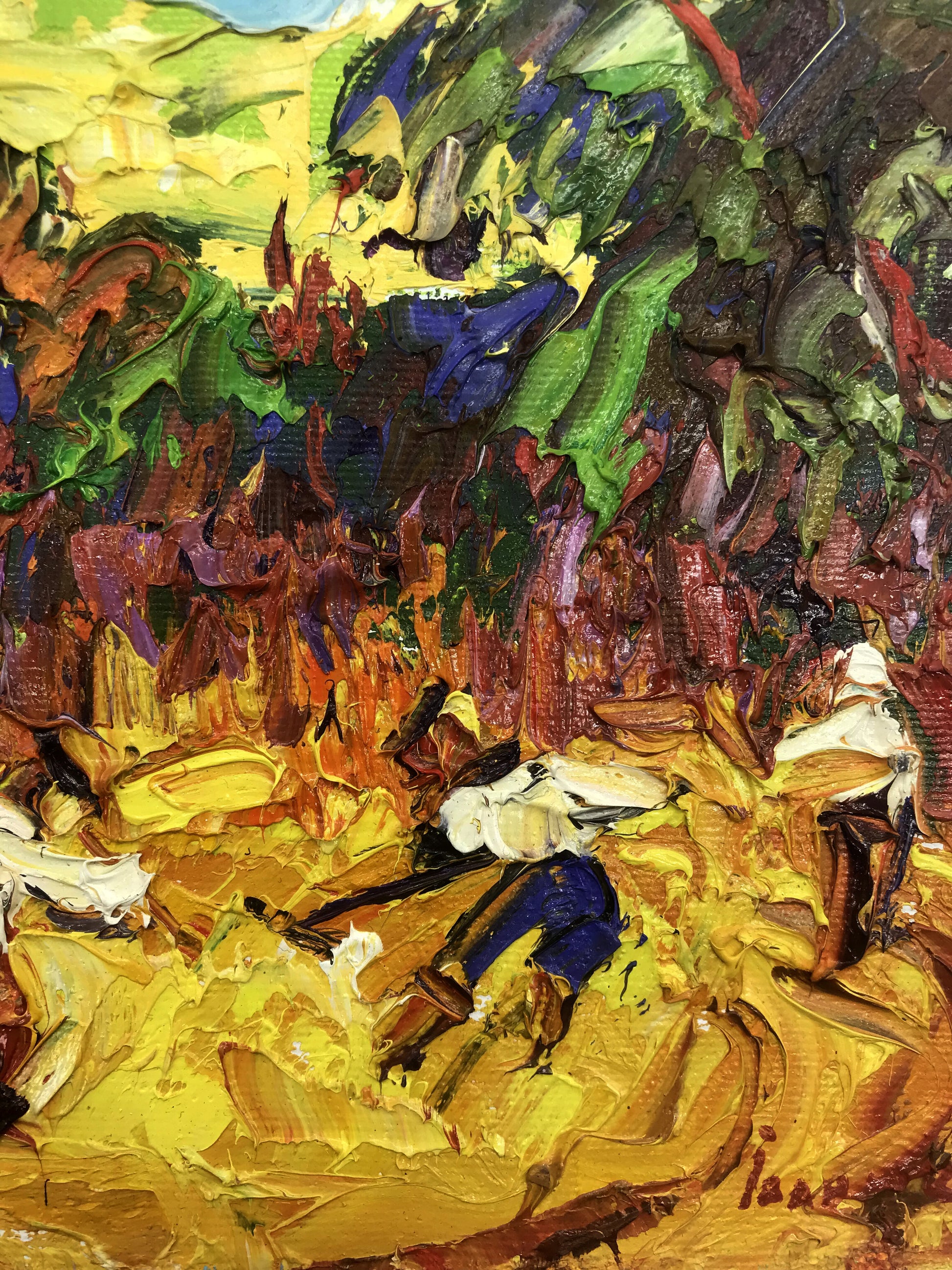 Artist's signature 