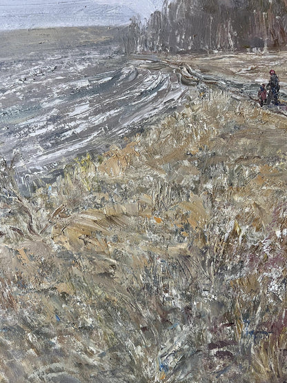 Winter Village landscape 