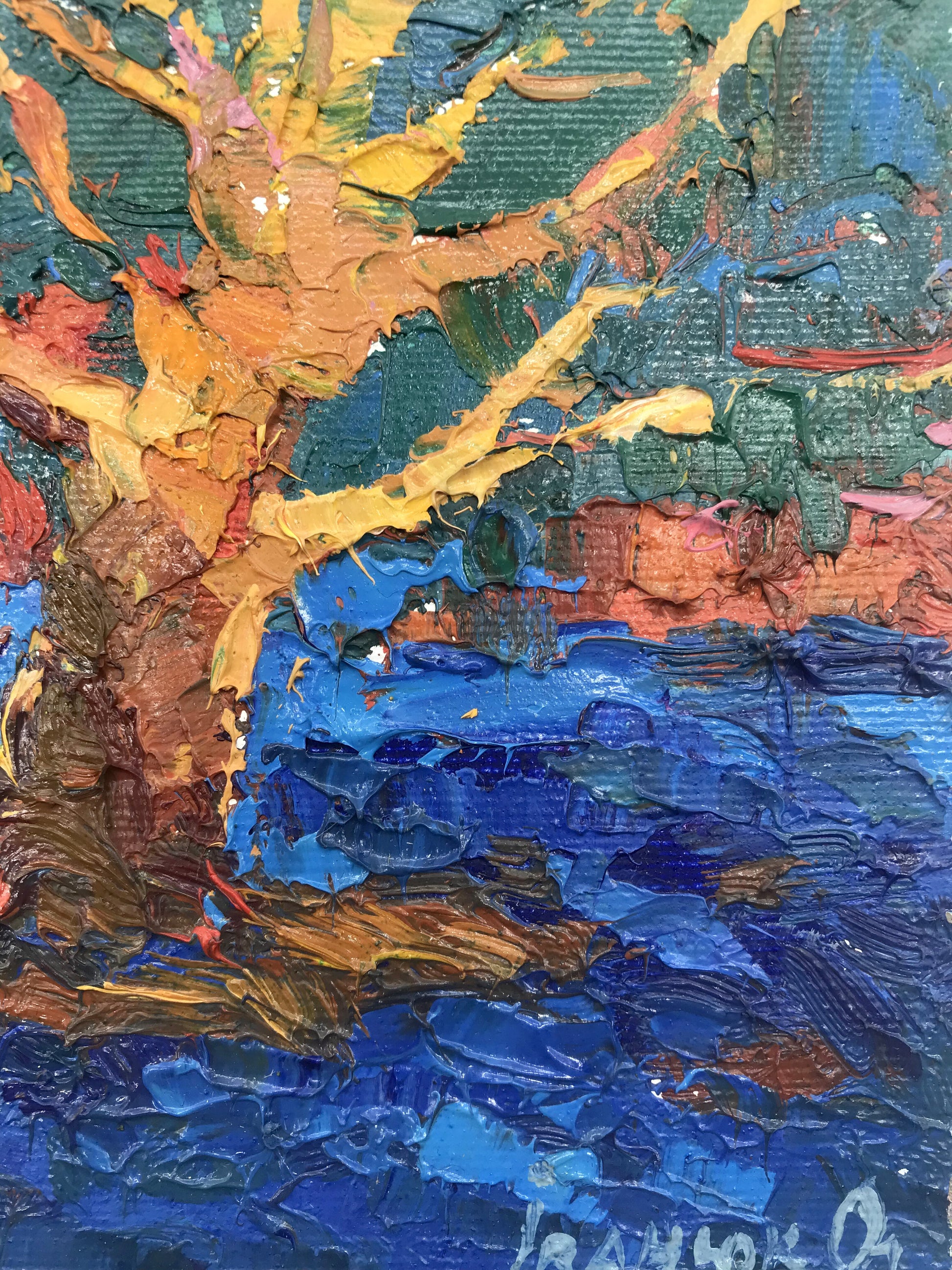 Oil Painting Nature Landscape 