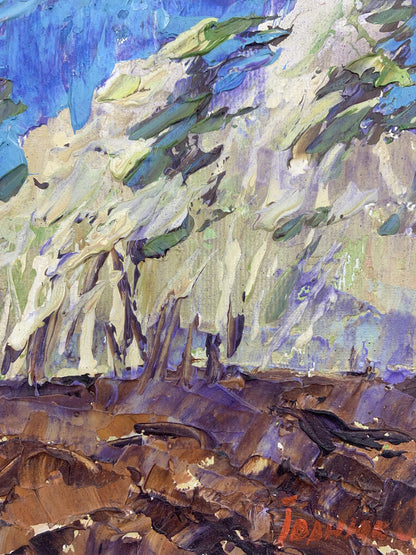 Spring Forest landscape 