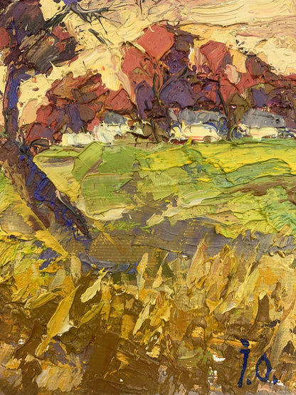 Summer Village landscape 