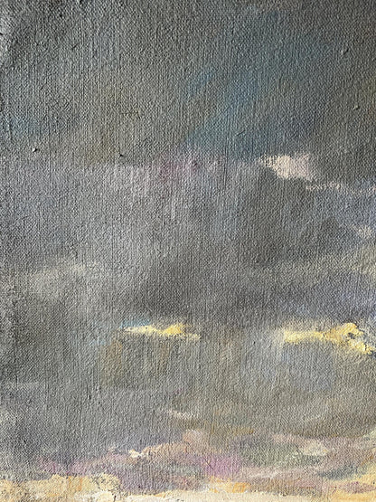 Oil painting Evening 