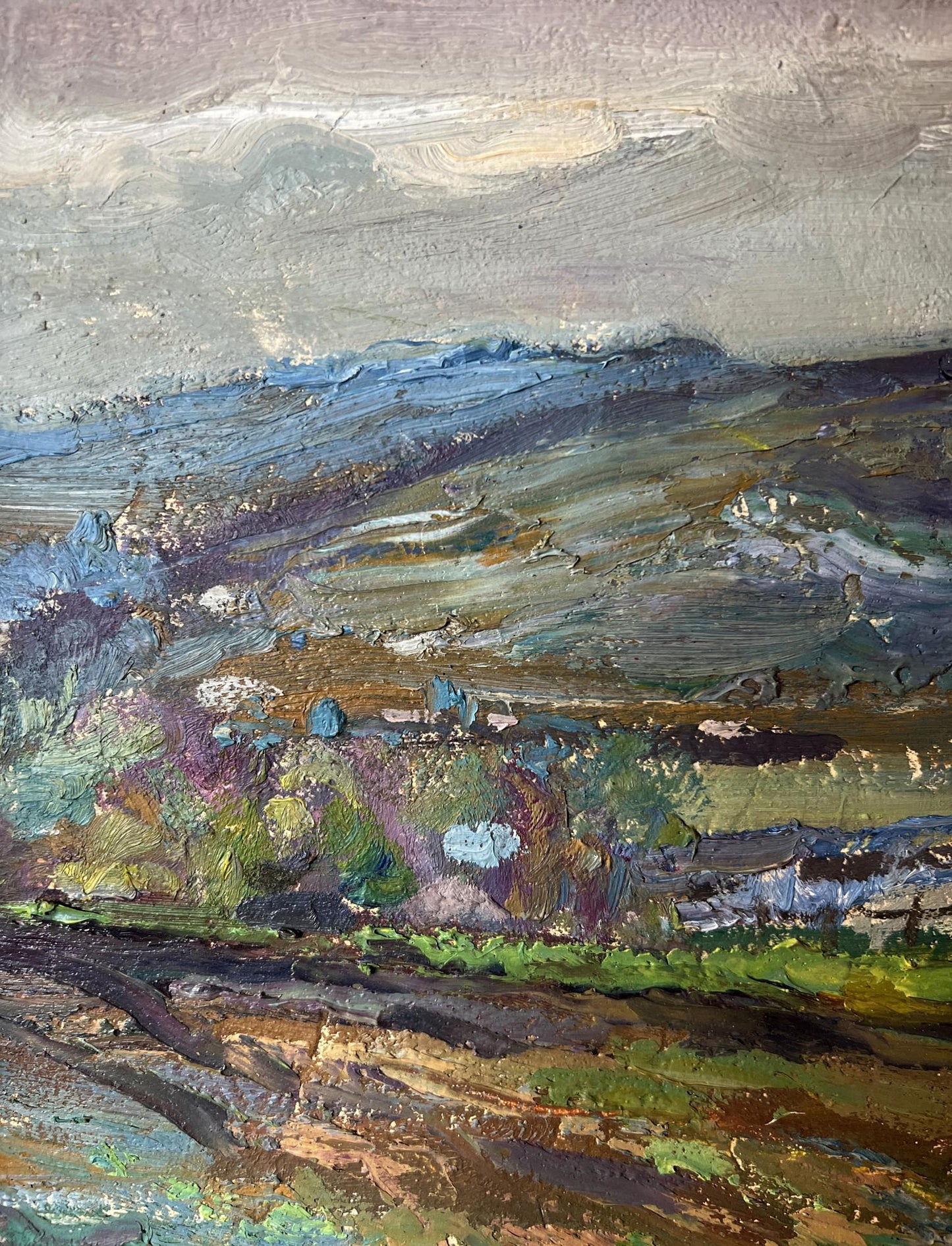 Oil painting Windmill 