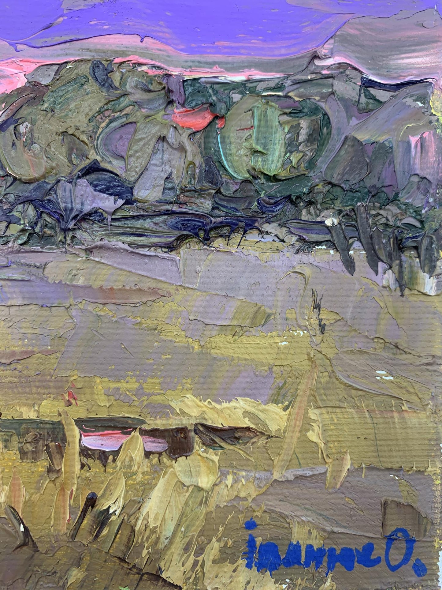 Artist's signature 
